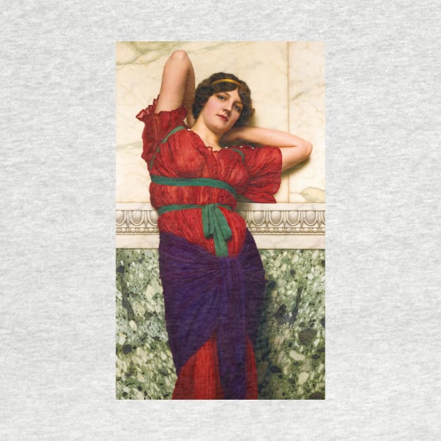 Contemplation by John William Godward by Classic Art Stall